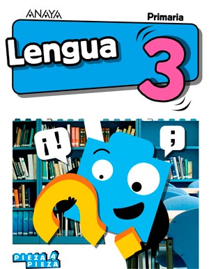 Book cover Lengua 3. Primaria. Anaya + Digital.