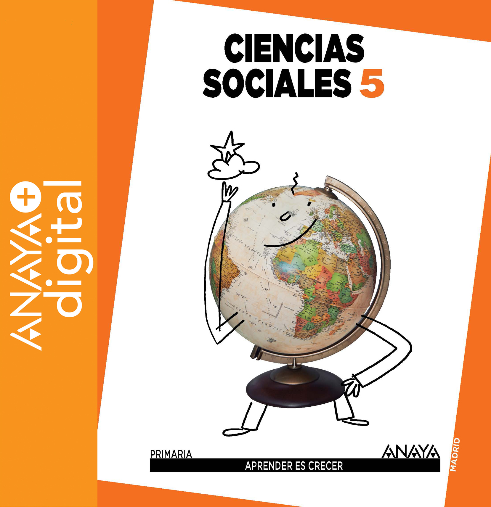 Book cover Ciencias Sociales 5. Madrid