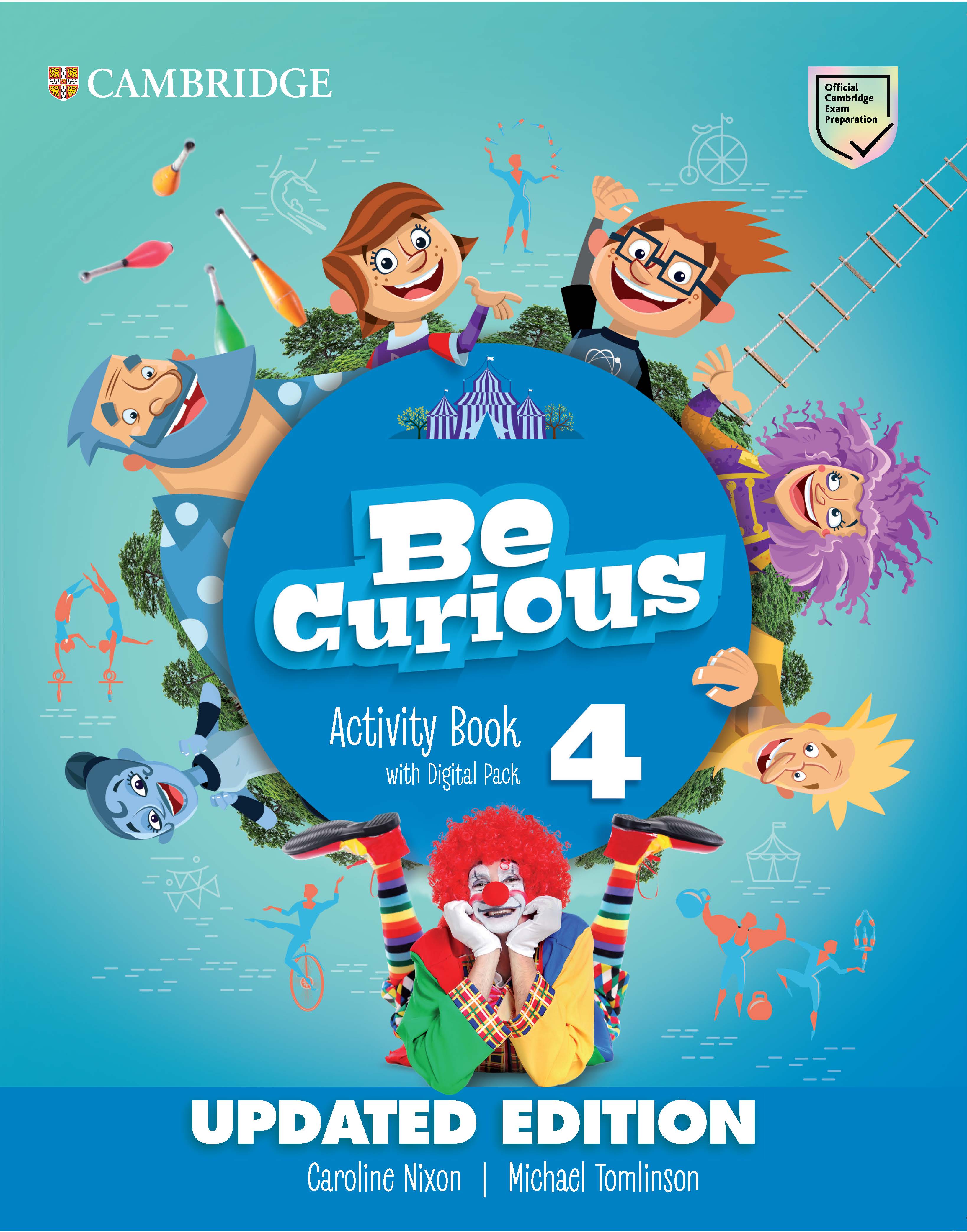 Book cover Be Curious 4 Activity Book (SCORM)