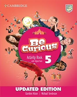 Book cover Be Curious 5 Activity Book Updated Edition