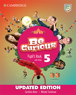 Book cover Be Curious 5 Pupil's Book Updated Edition