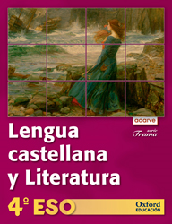 Book cover Lengua castellana y literatura 4º ESO Trama