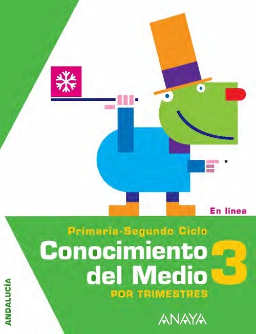 Book cover Conocimiento del Medio 3. Andalucía