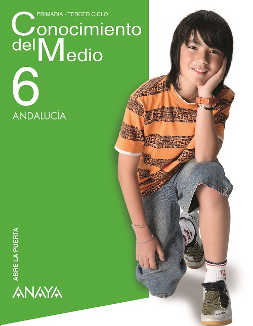 Book cover Conocimiento el Medio 6º Andalucía