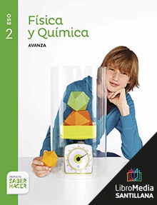 Book cover LM PLAT Alumno Física y Química Avanza 2 ESO Saber Hacer