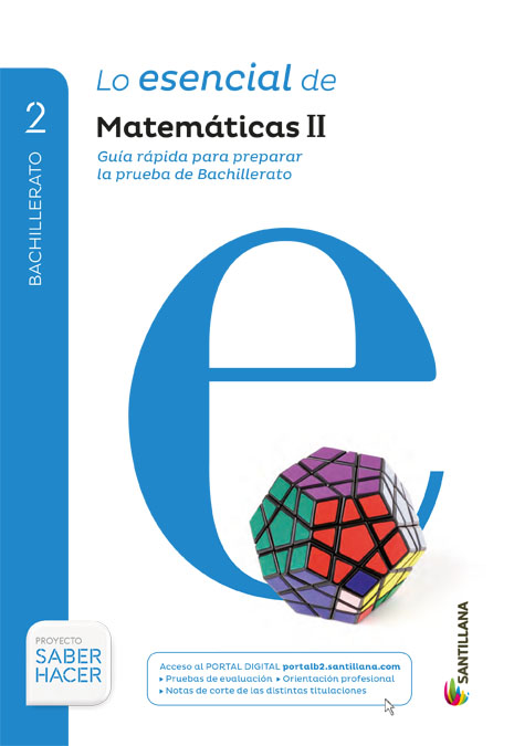 Book cover LDB Plataforma Alumno Esencial Matemáticas 2BTO