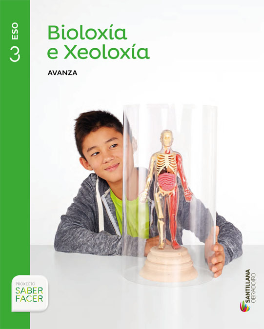 Book cover LDB PLAT Alumno Bioloxía e Xeoloxía Gall Avanza 3ESO