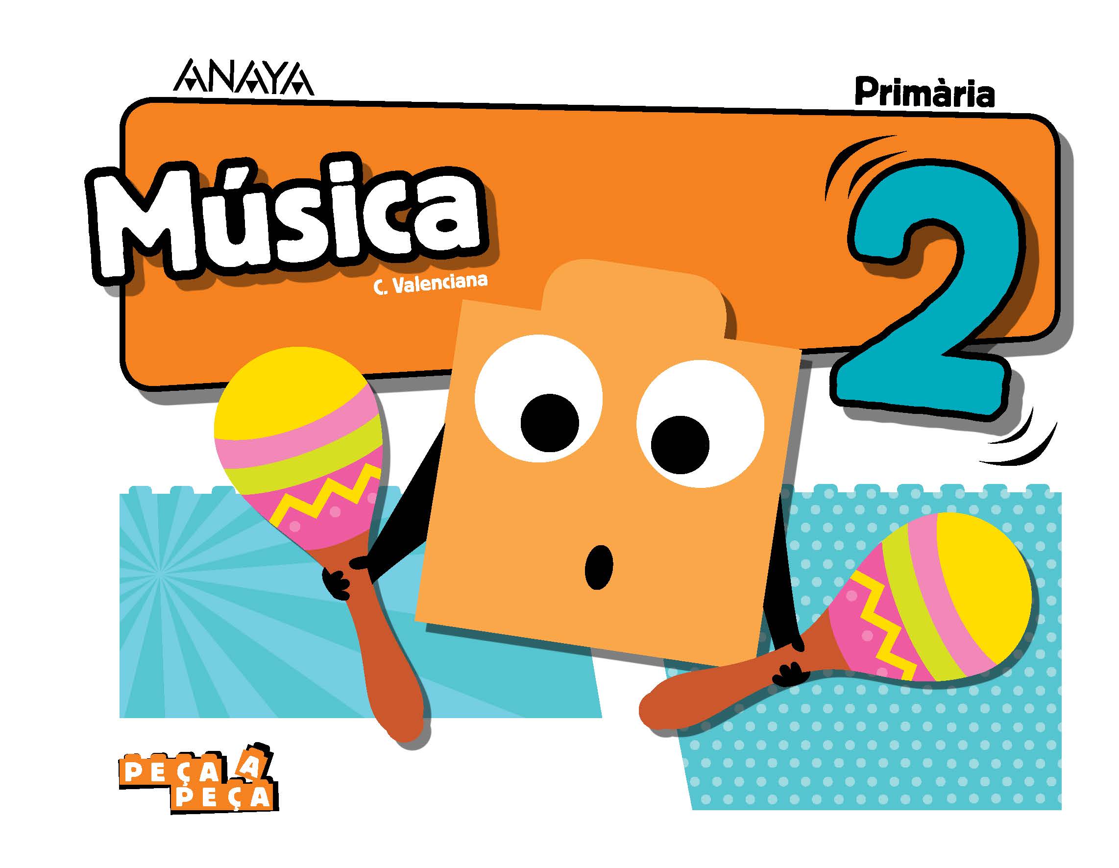 Book cover Música 2. Primària. Anaya + Digital