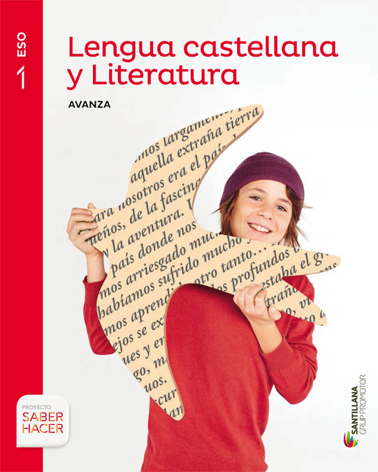 Book cover LDB PLAT Alumno Lengua castellana y Literatura Avanza 1 ESO