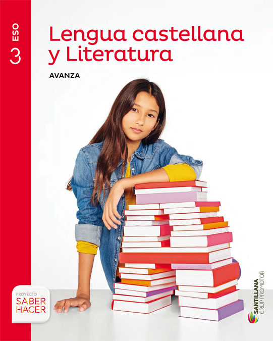 Book cover LDB PLAT Alumno Lengua castellana y Literatura Avanza 3 ESO