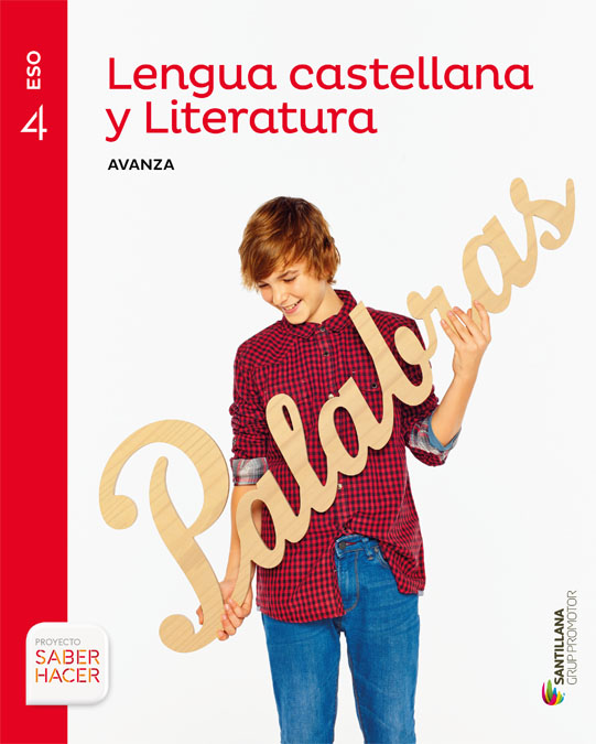 Book cover LDB PLAT Alumno Lengua castellana y Literatura Avanza 4 ESO