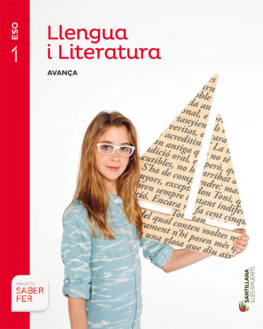 Book cover LDB PLAT Alumne Llengua catalana i Literatura Avança 1 ESO