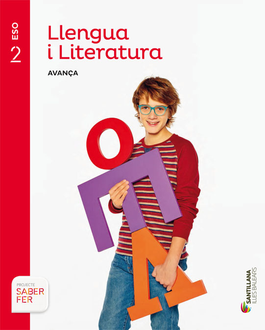 Book cover LDB PLAT Alumne Llengua catalana i Literatura Avança 2 ESO