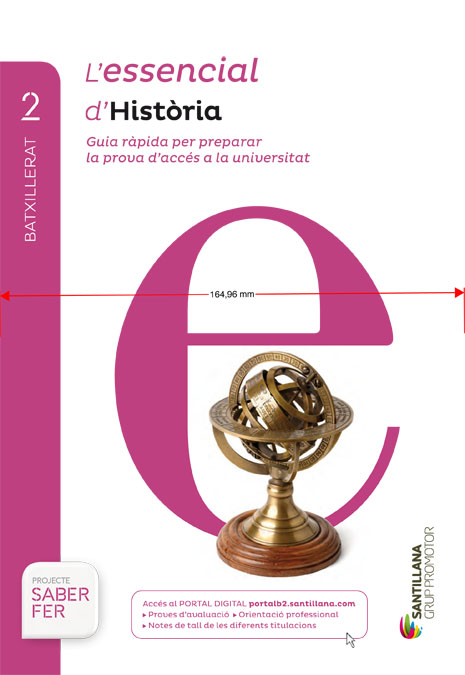 Book cover LDB PLAT Alumne L´essencial Història Grup 2BTO