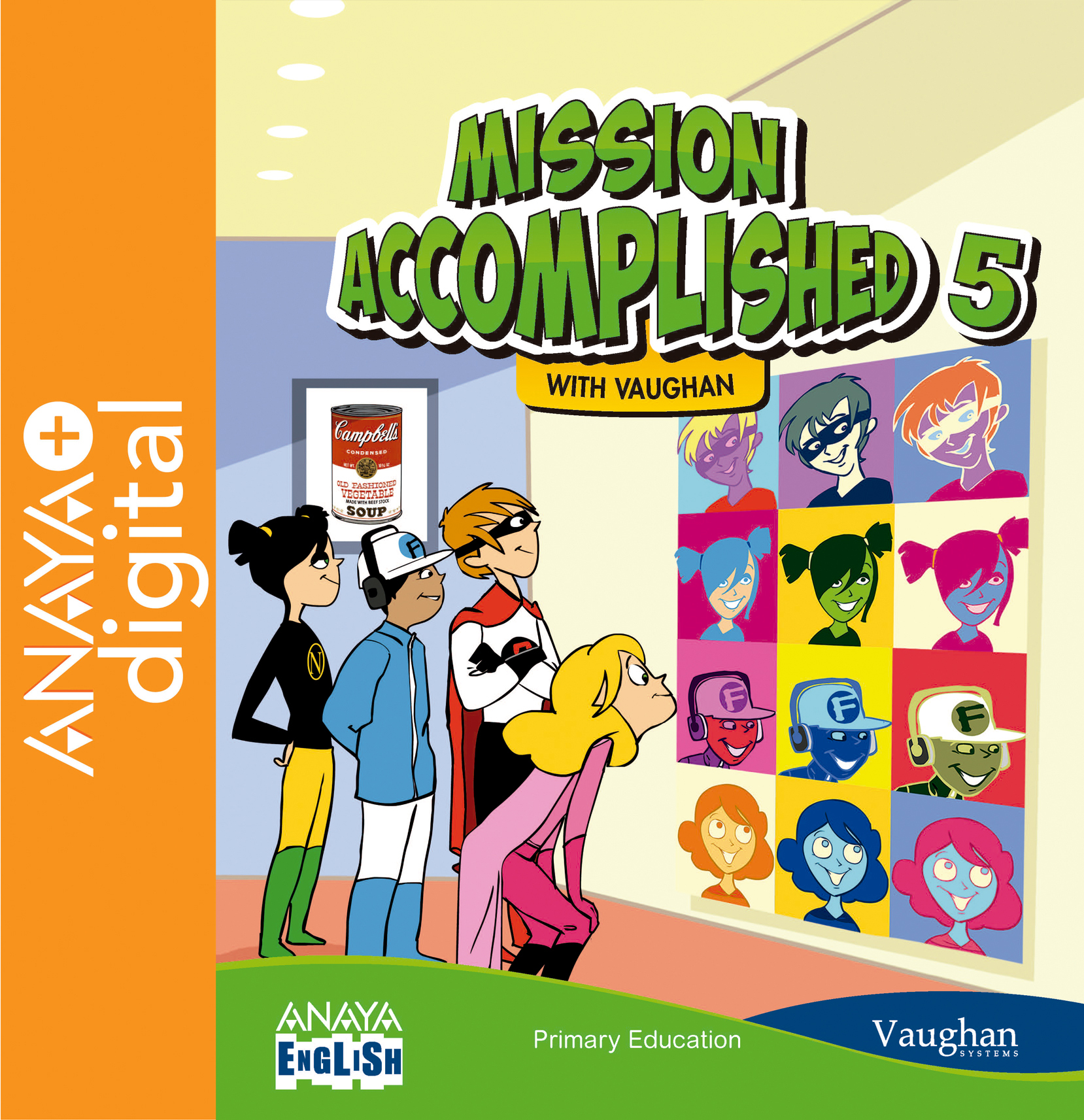 Book cover English Mission Accomplished 5º Primaria