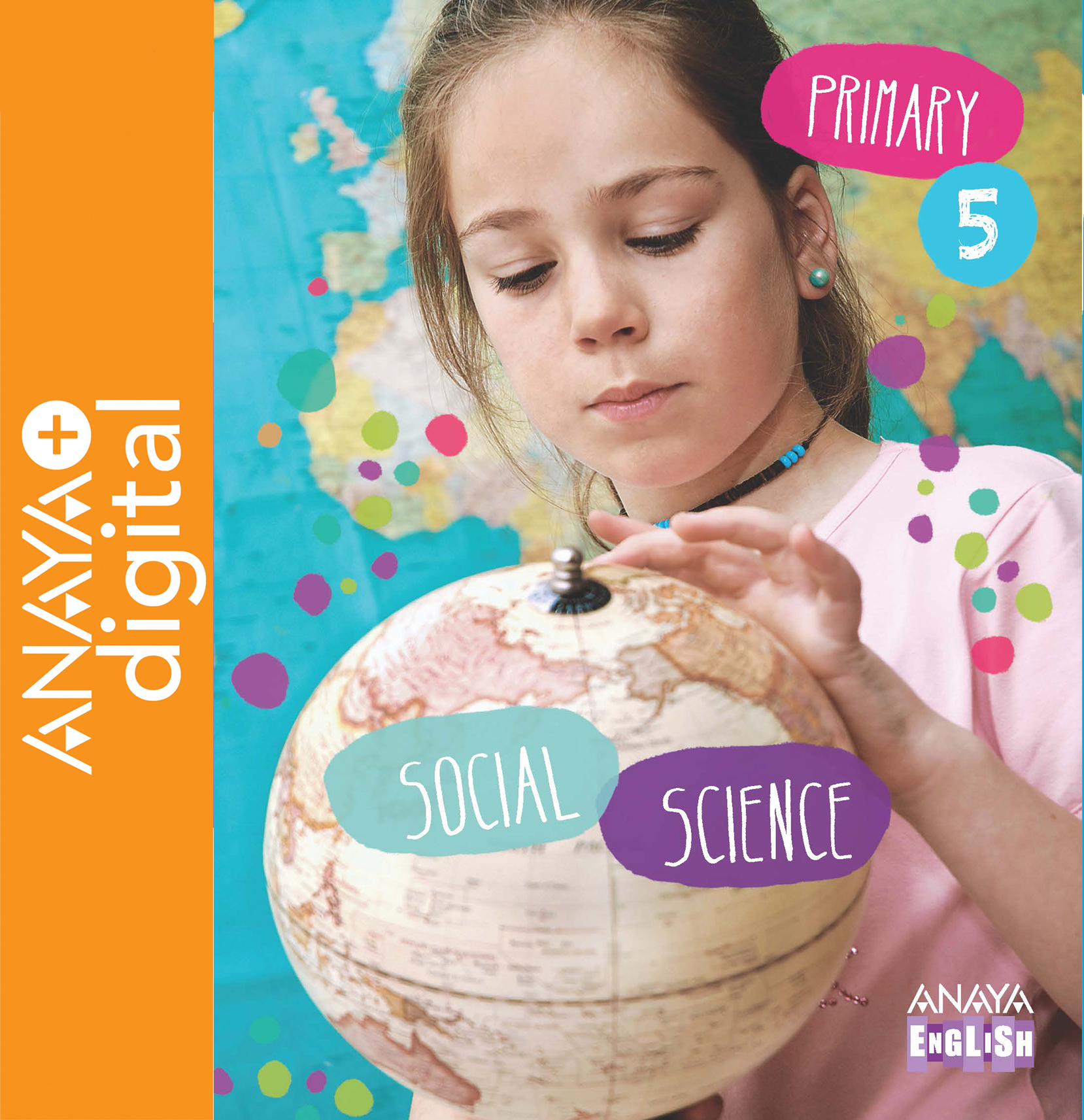 Book cover Social Science 5 ANAYA + Digital