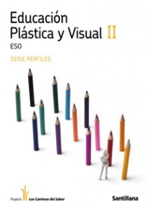 Book cover LM PLAT Educación Plástica y Visual Serie Perfiles II ESO (Alumno)