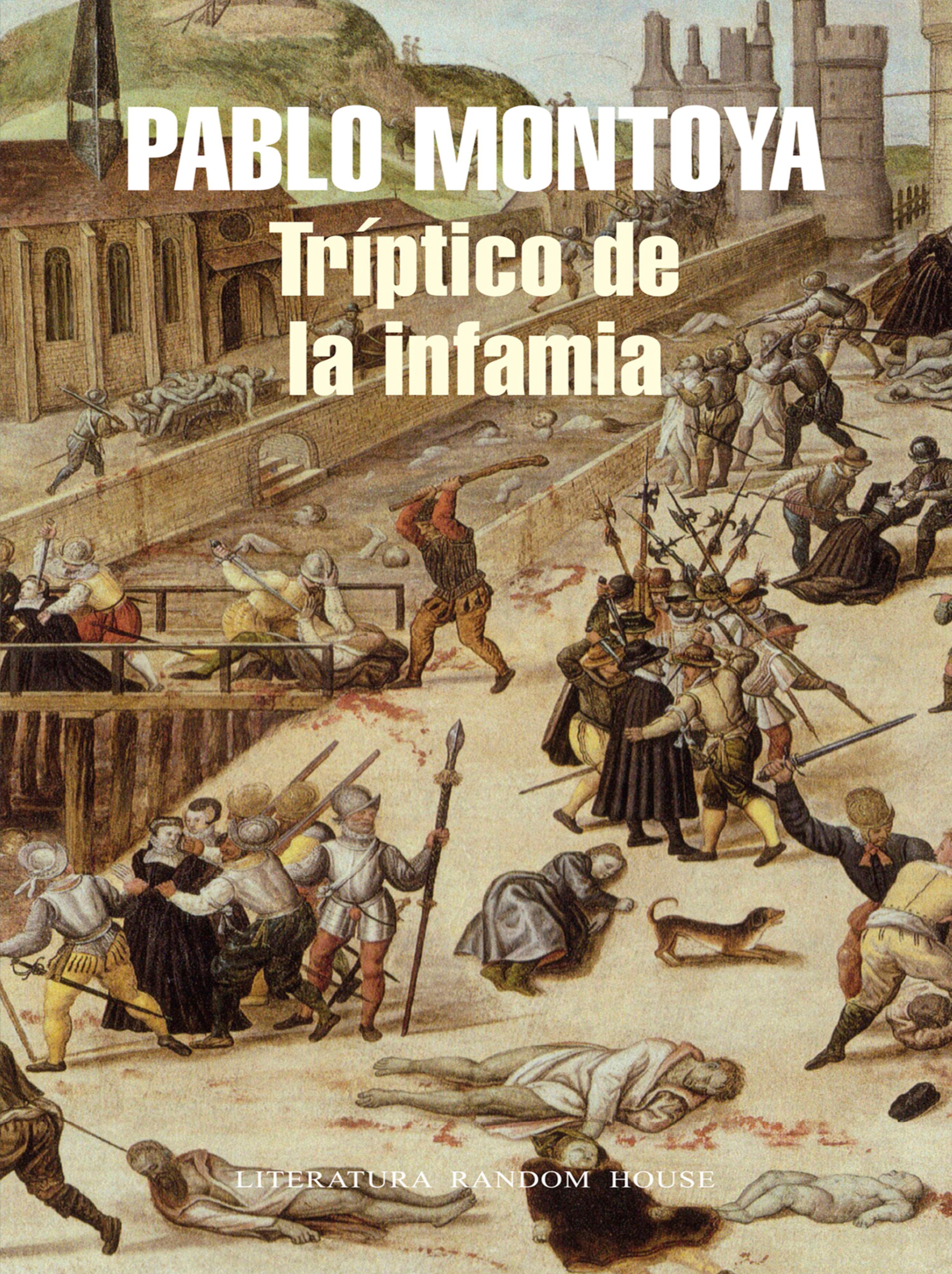 Book cover Triptico de la infamia