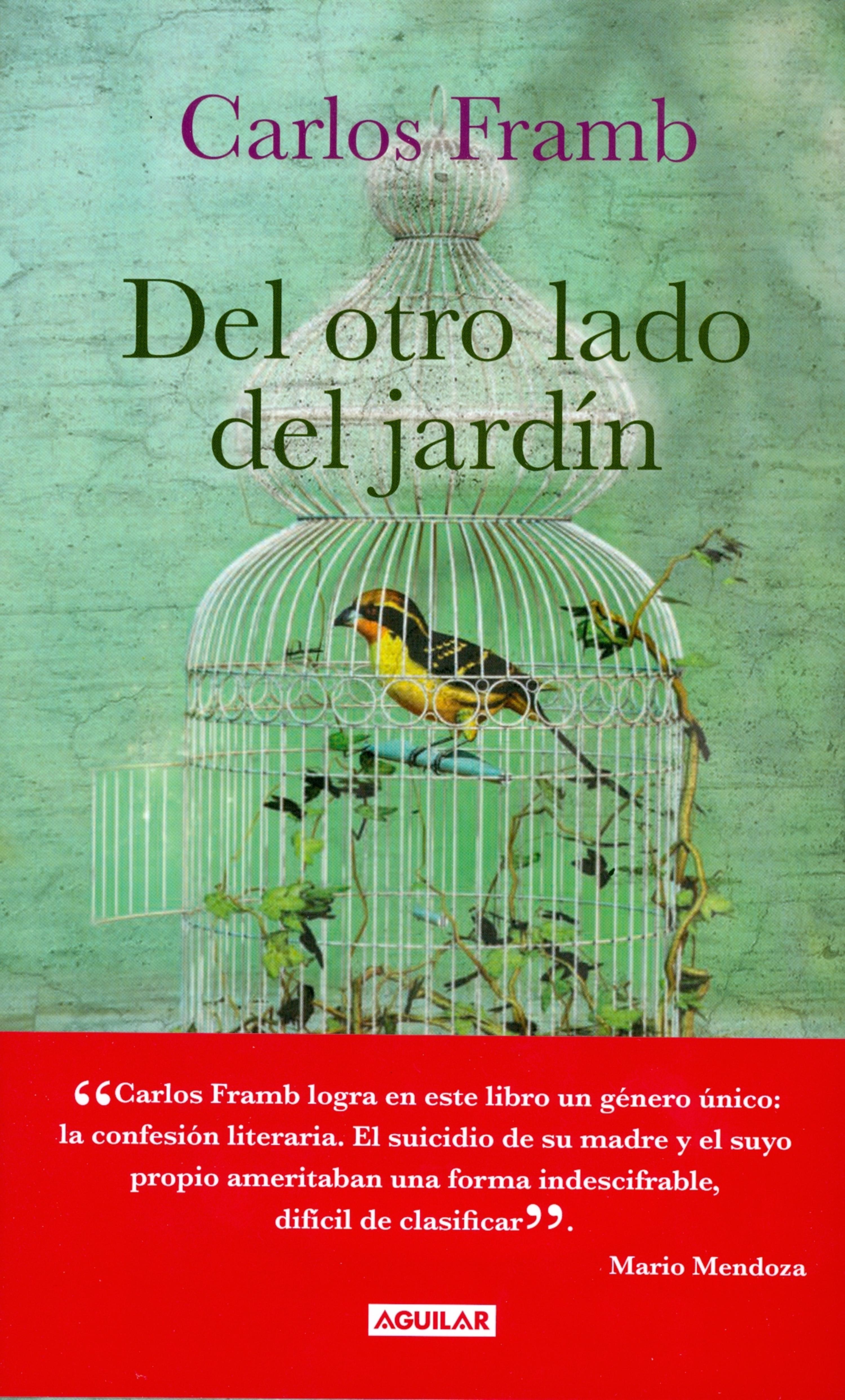 Book cover Del otro lado del jardín