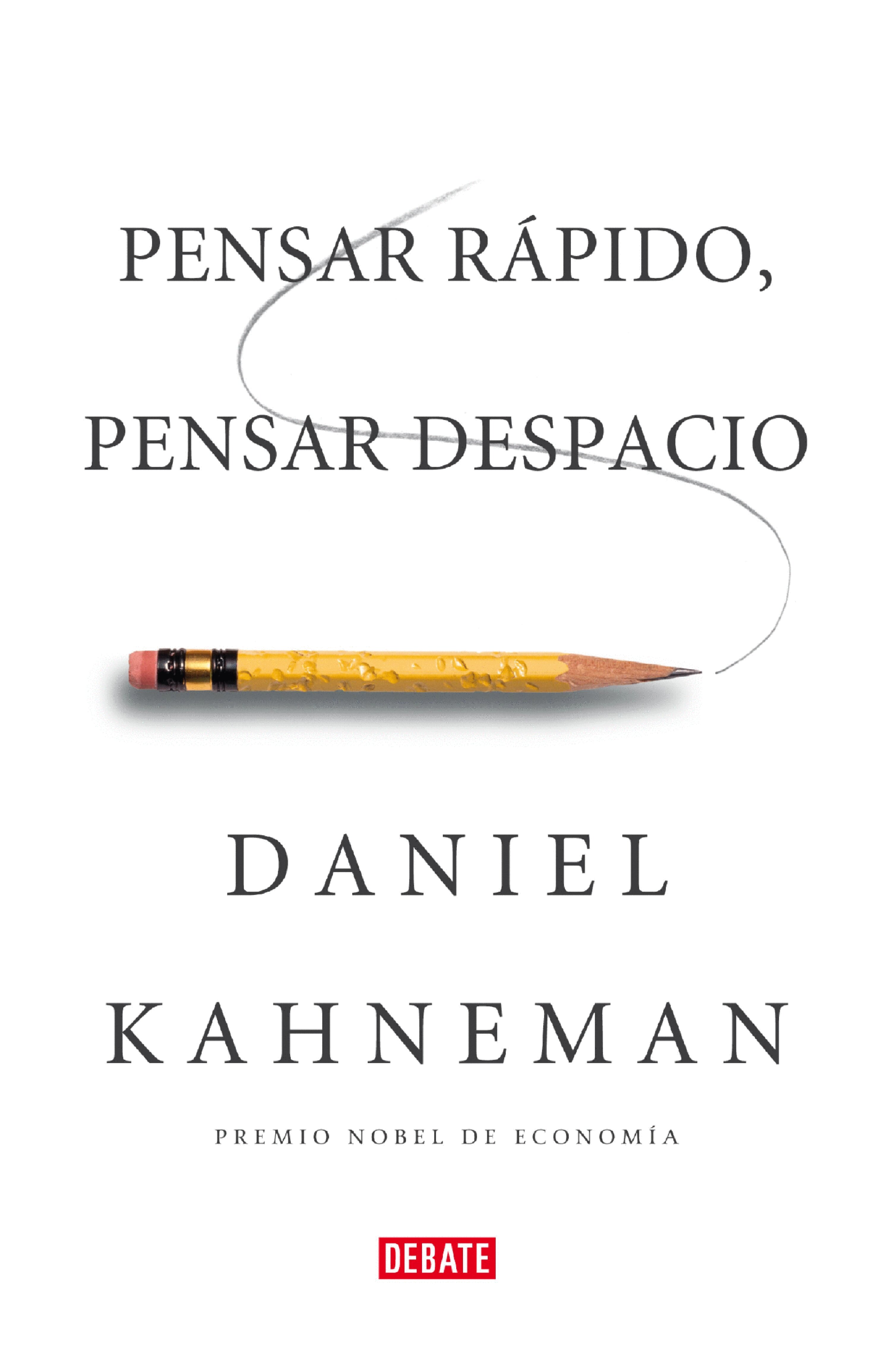 Book cover Pensar rápido, pensar despacio