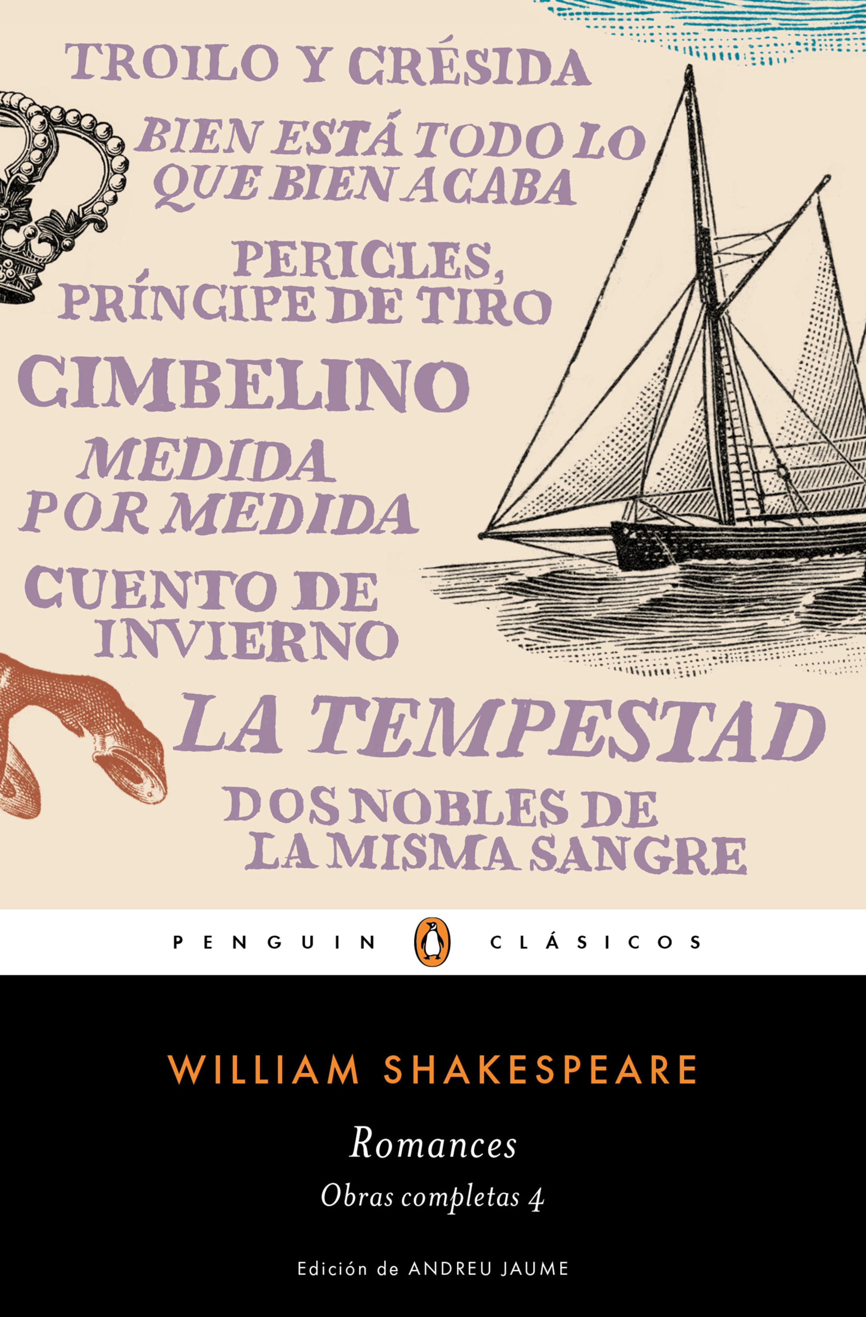 Book cover Romances (Obra completa Shakespeare 4)