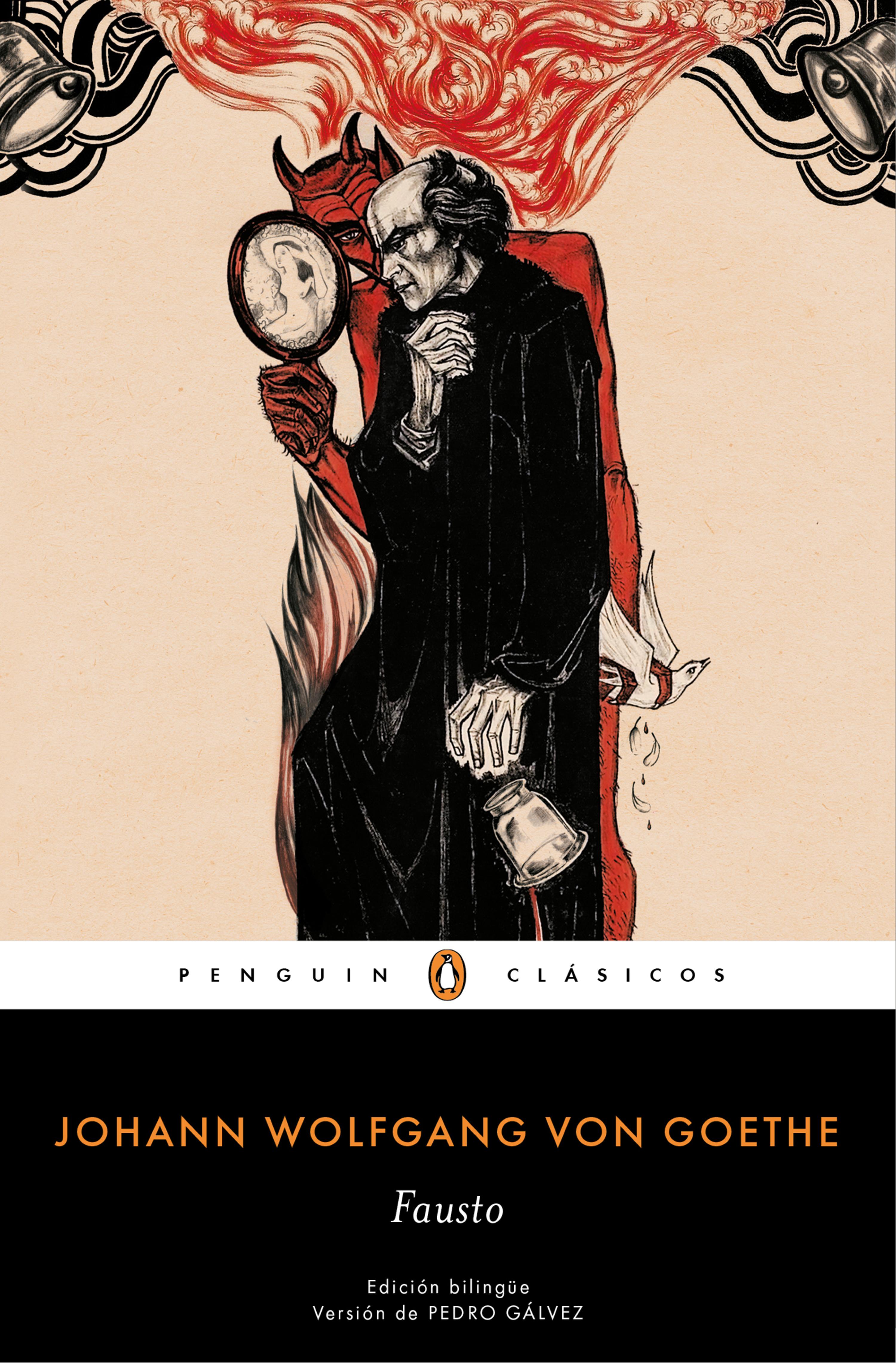 Book cover Fausto (edición bilingüe) (Los mejores clásicos)