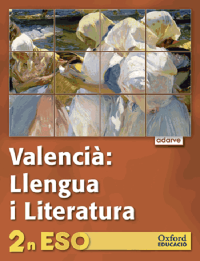 Book cover Adarve Llengua i literatura 2n ESO