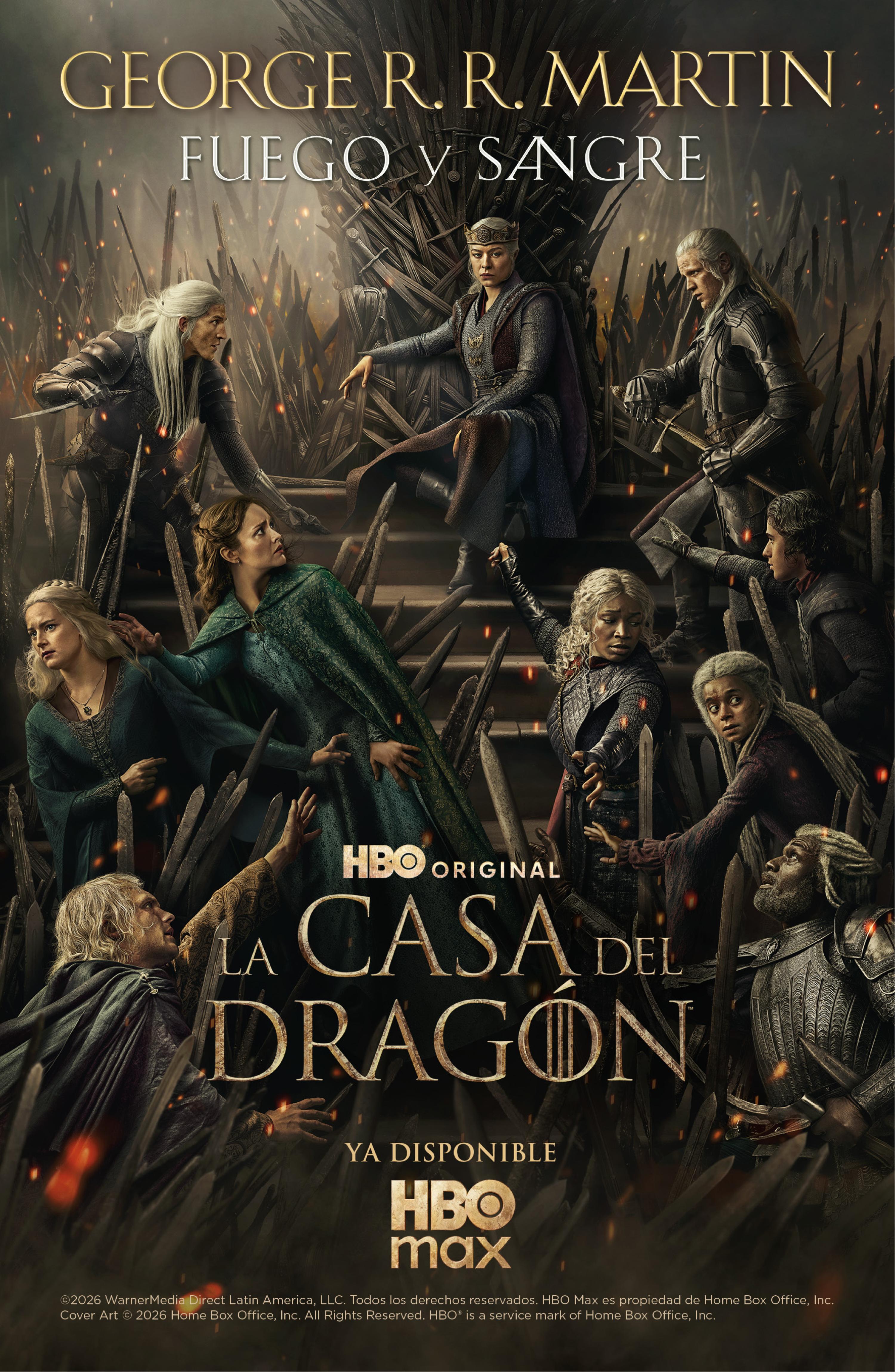 Book cover Fuego y Sangre (Canción de Hielo y Fuego 0)