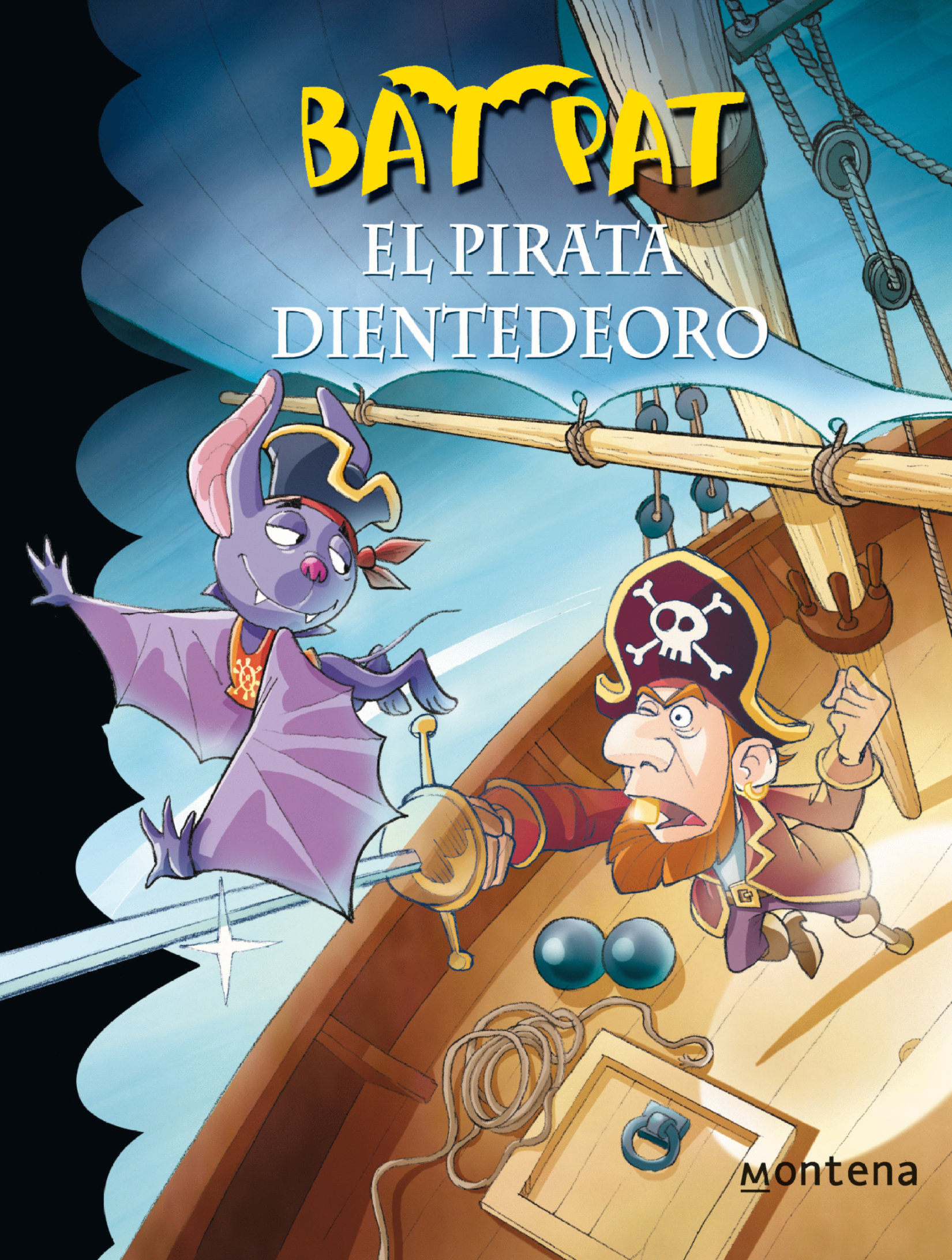 Book cover Bat Pat 4 - El pirata Dientedeoro