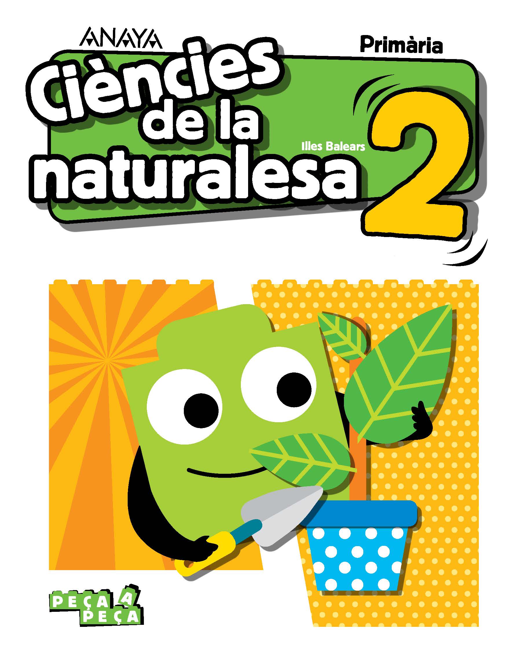 Book cover Ciències de la naturalesa 2. Primària. Anaya + Digital.