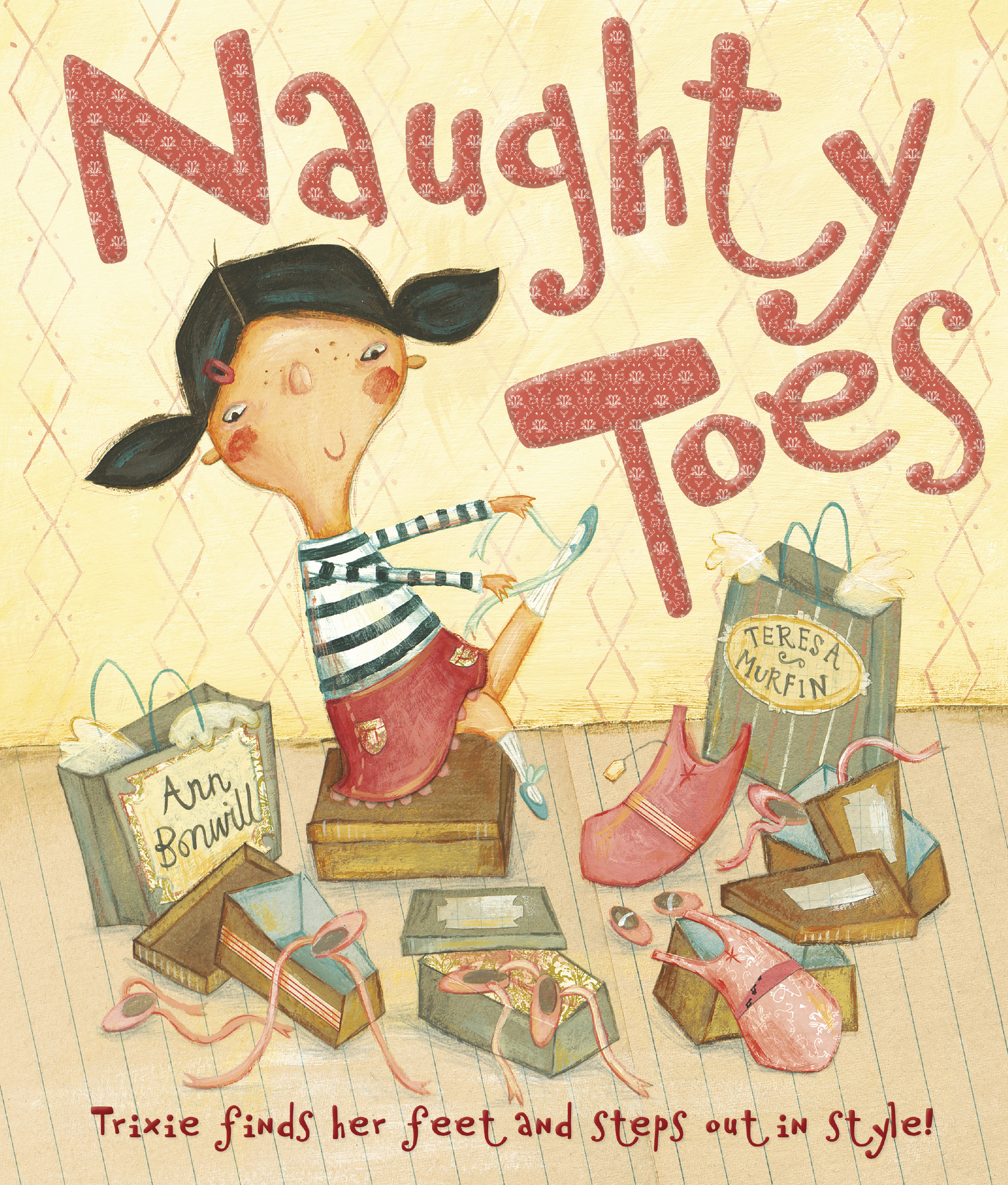 Book cover Naughty Toes