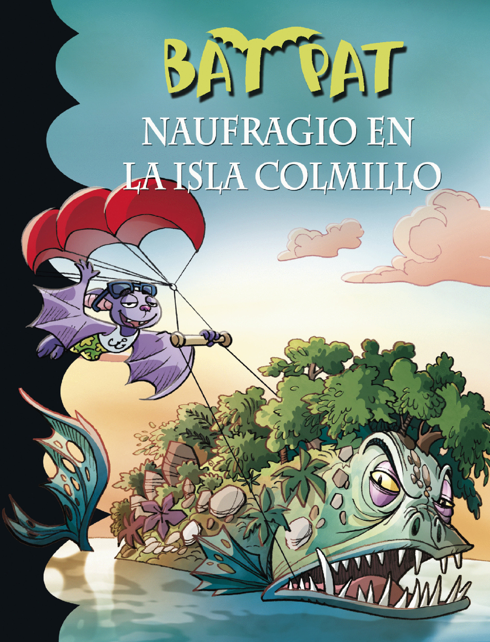 Book cover Bat Pat 38 - Naufragio en la Isla Colmillo