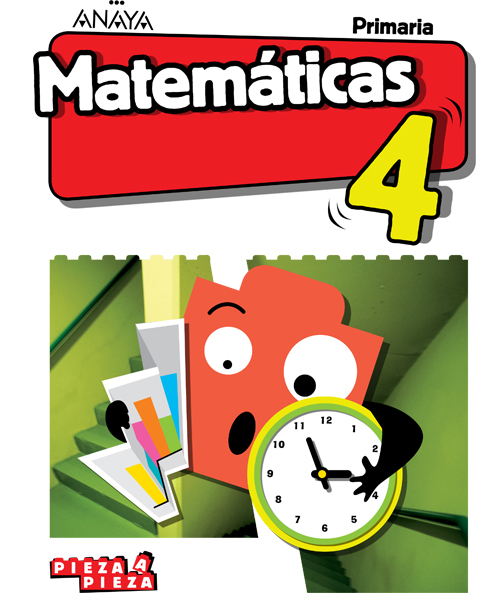 Book cover Matemáticas 4. Primaria. Anaya + Digital