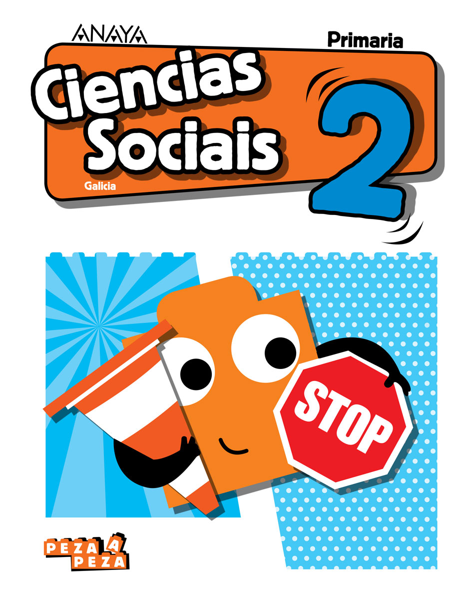 Book cover Ciencias Sociais 2. Primaria. Anaya + Digital.