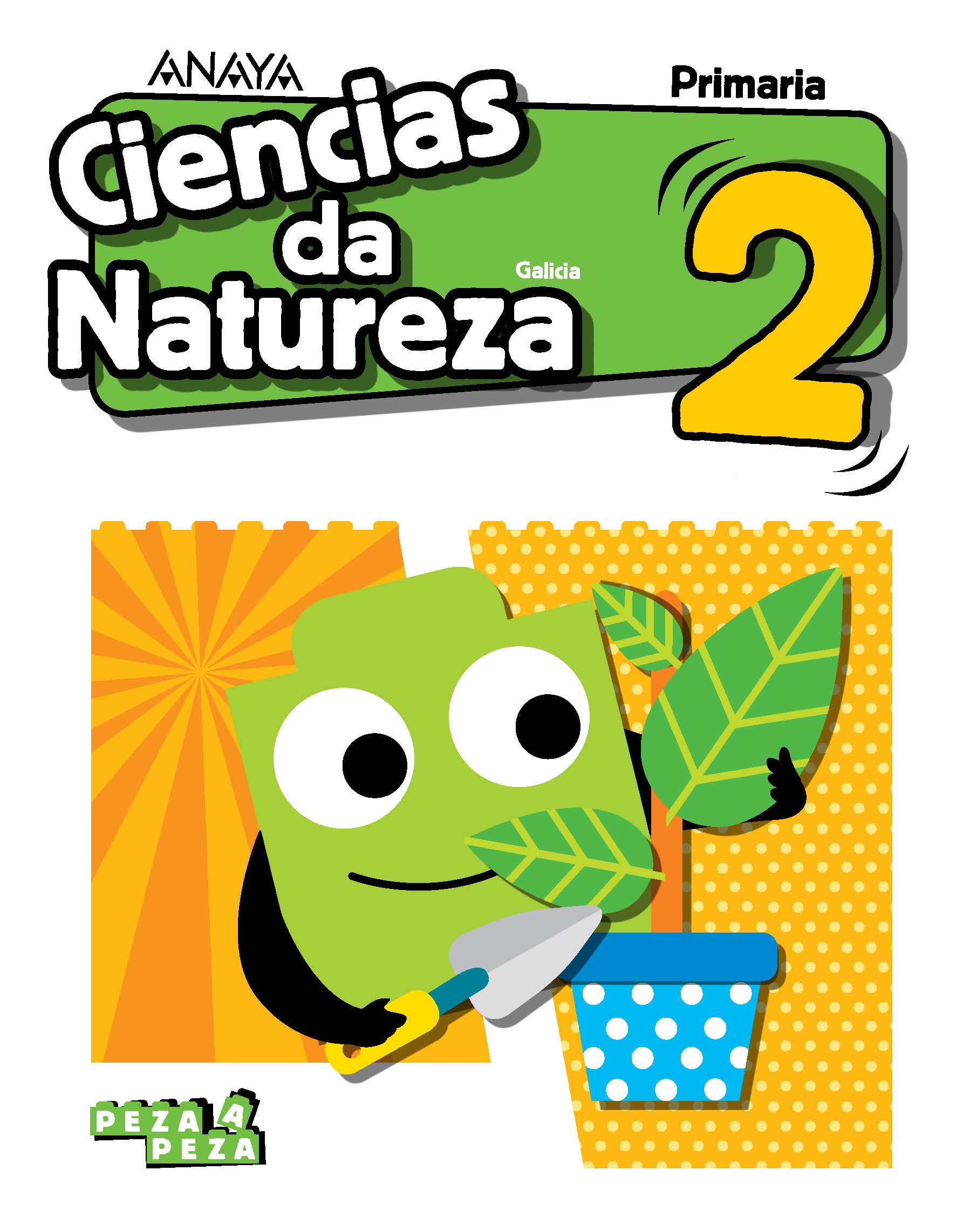 Book cover Ciencias da Natureza 2. Primaria. Anaya + Digital.