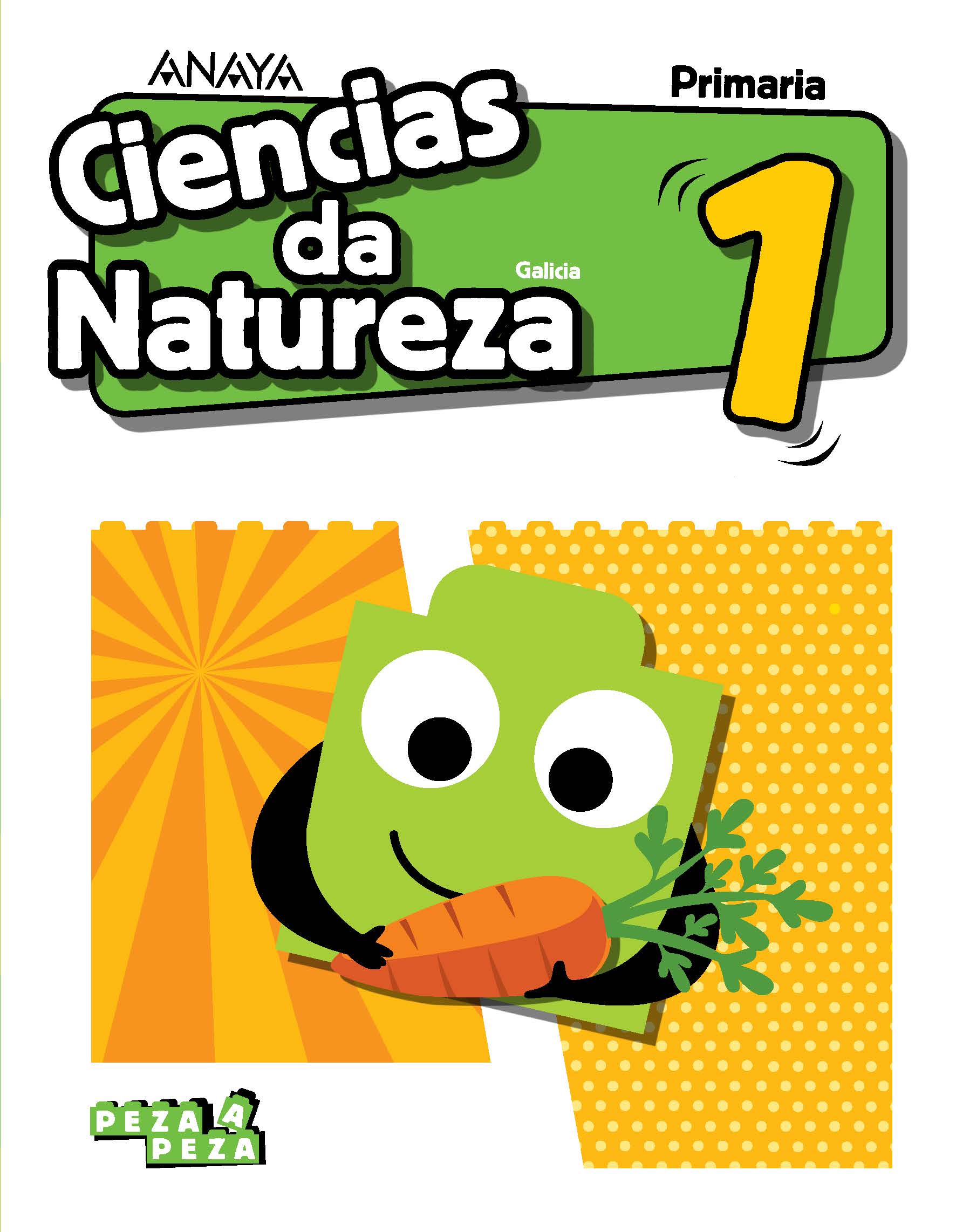 Book cover Ciencias da Natureza 1. Primaria. Anaya + Digital.