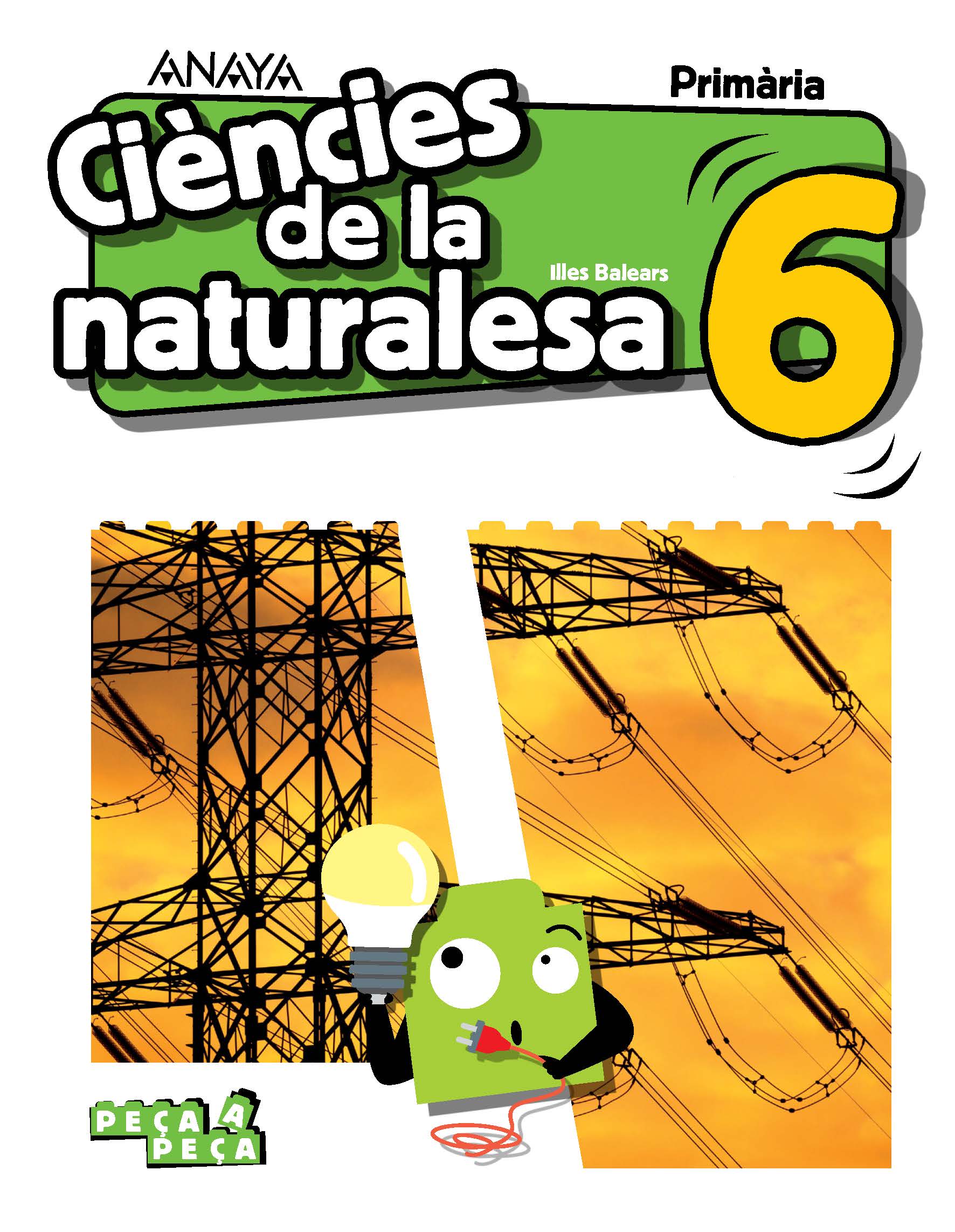 Book cover Ciències de la naturalesa 6. Primària. Anaya + Digital.