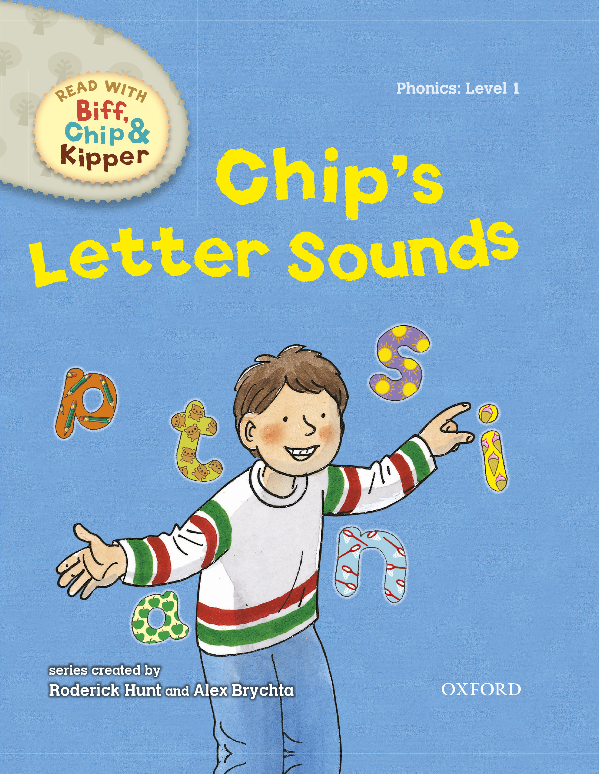 Book cover Read with Biff, Chip and Kipper Phonics: Level 1: Chip's Letter Sounds