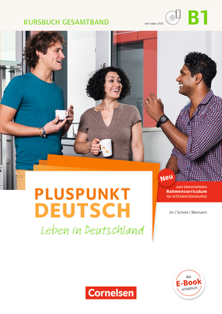 Book cover Pluspunkt Deutsch, Leben in Deutschland, B1 - Kursbuch und Arbeitsbuch