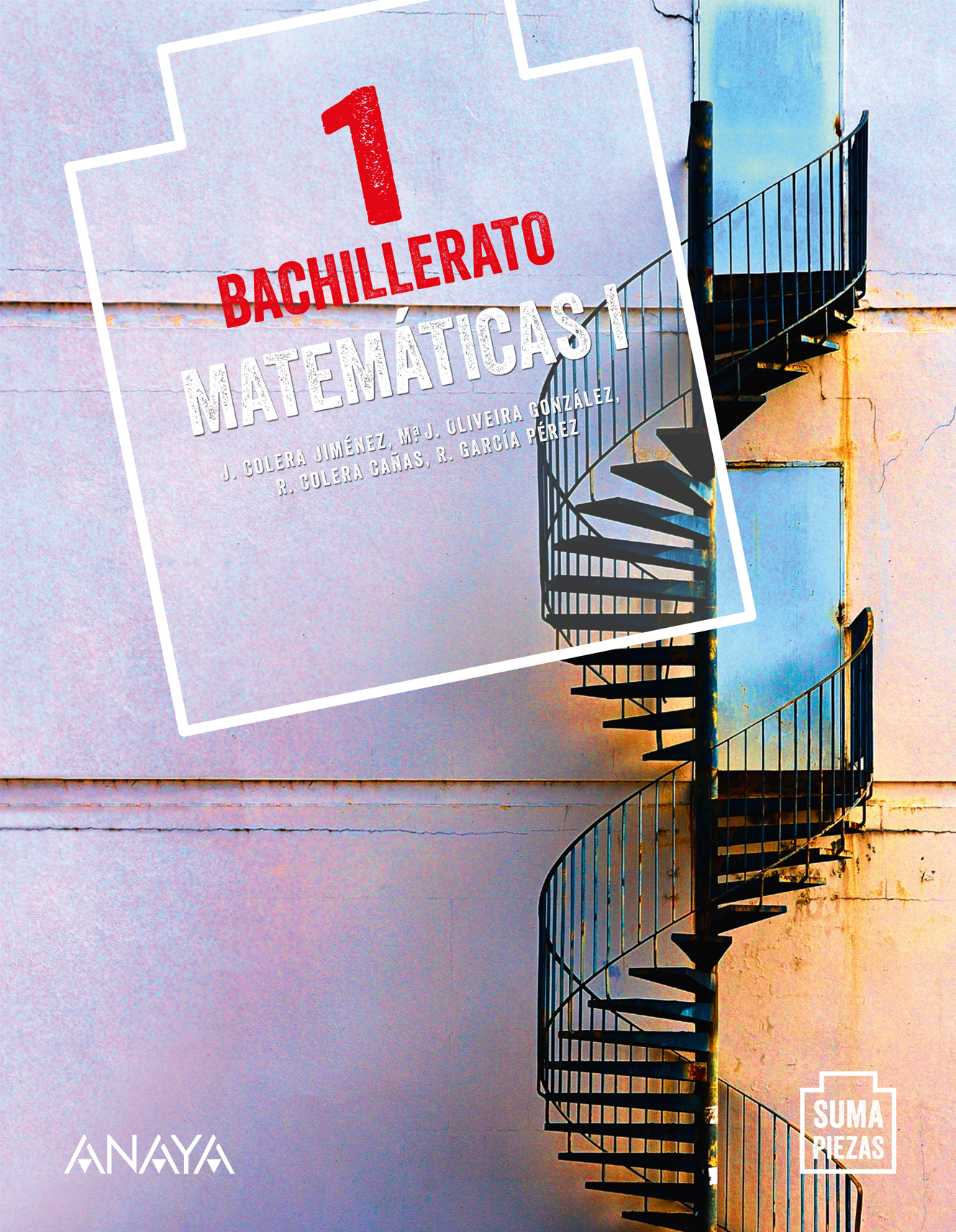 Portada del Libro Matemáticas I. Bachillerato. Anaya + Digital.