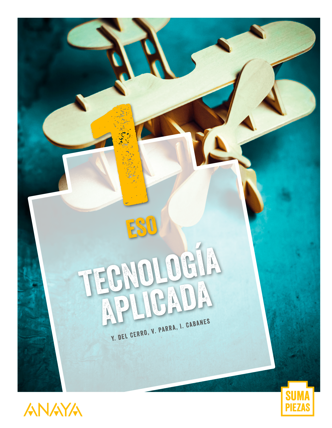 Portada del Libro Tecnología Aplicada 1. ESO. Anaya + Digital.