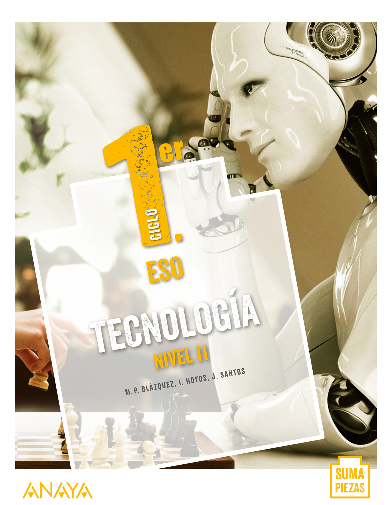 Portada del Libro Tecnología. Nivel II. ESO. Anaya + Digital.