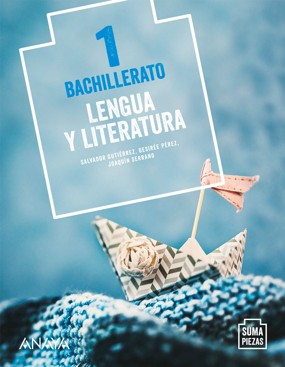 Portada del Libro Lengua y Literatura 1. Bachillerato. Anaya + Digital.