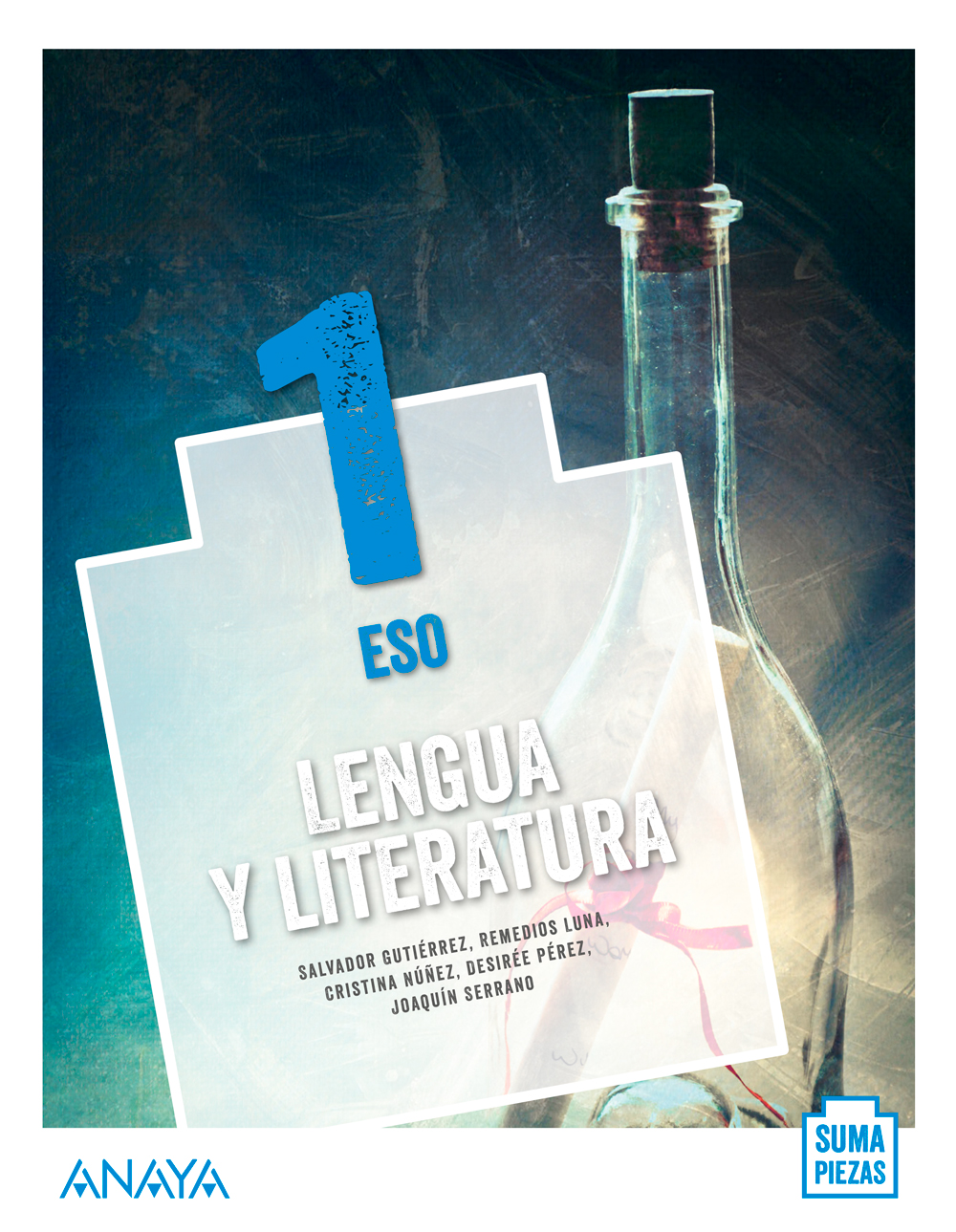 Portada del Libro Lengua y Literatura 1. ESO.Anaya + Digital.