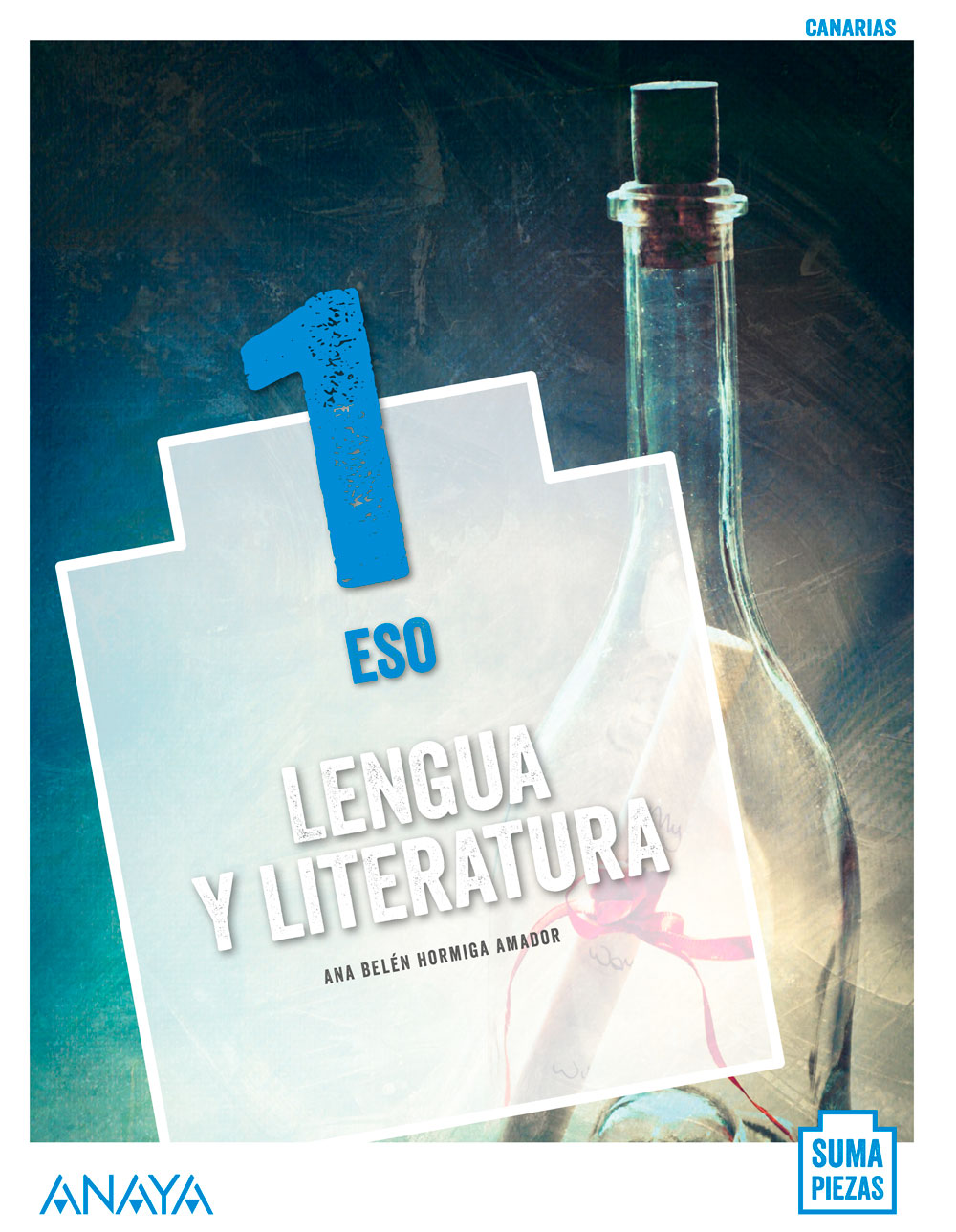 Portada del Libro Lengua y Literatura 1. ESO. Anaya + Digital.