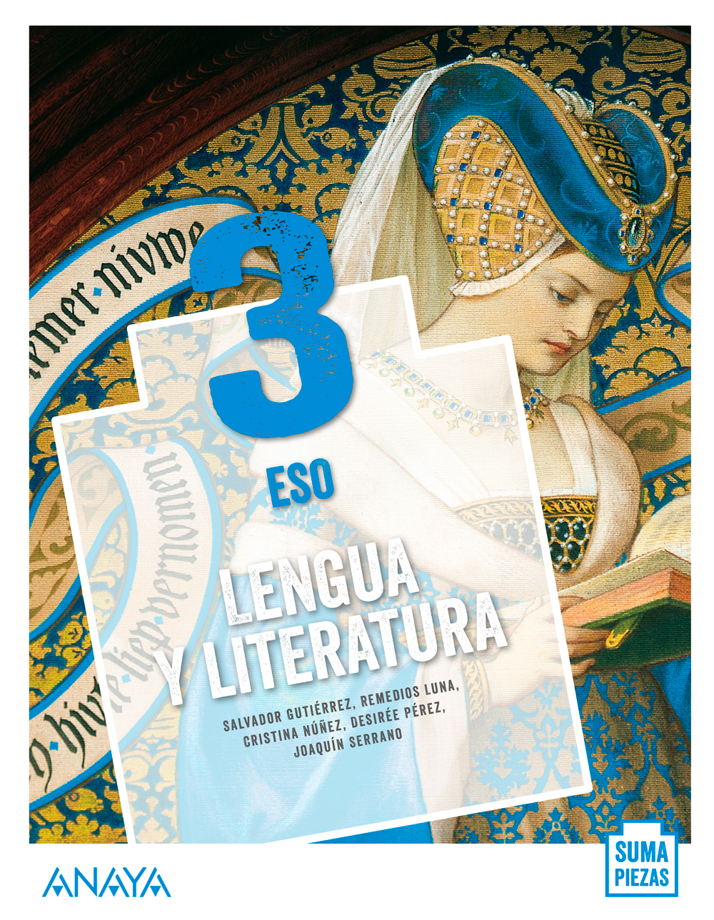 Portada del Libro Lengua y Literatura 3. ESO. Anaya + Digital.