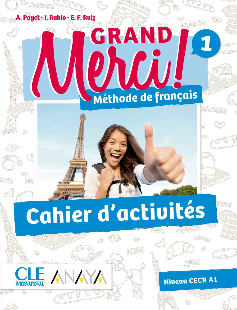 Couverture du livre Grand Merci! 1. Version numérique cahier d'exercices