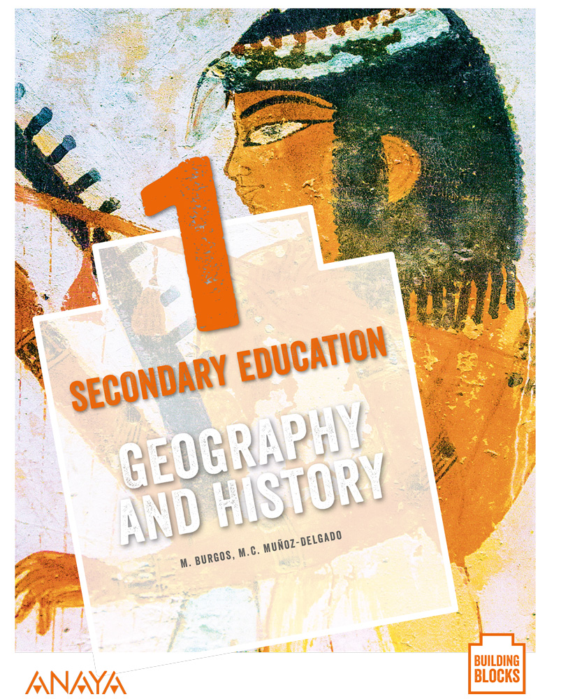 Book cover Geography and History 1. Alumno + De cerca