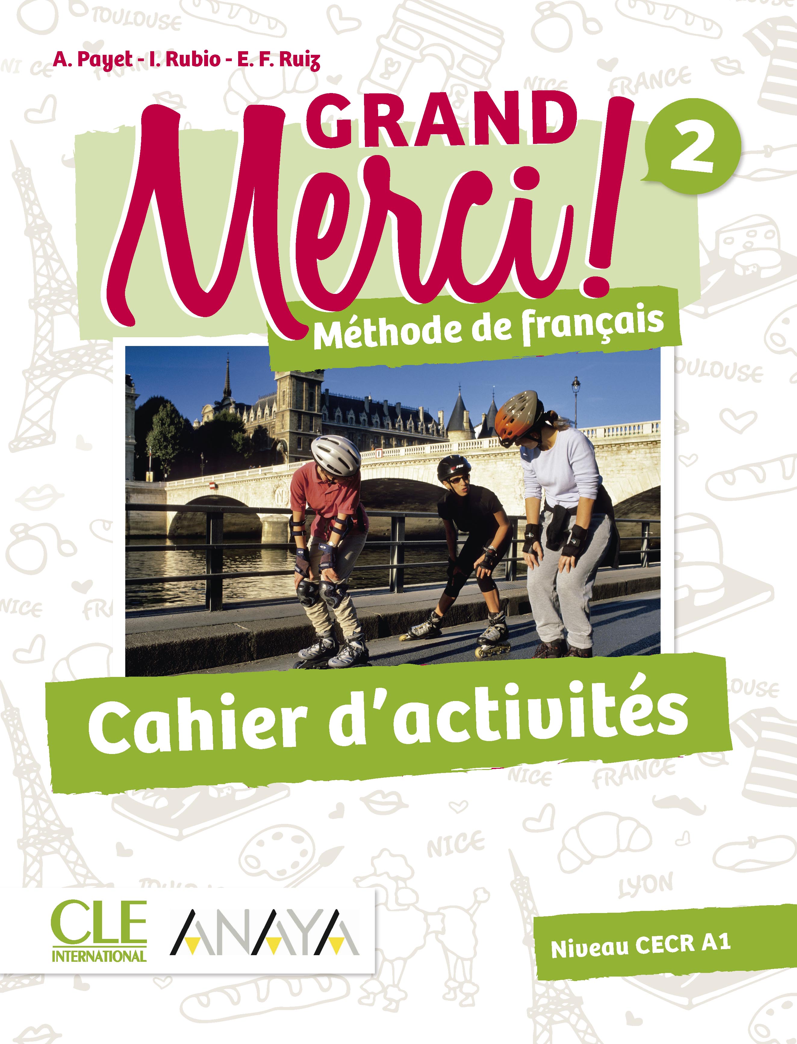 Couverture du livre Grand Merci! 2. Version numérique cahier d'exercices