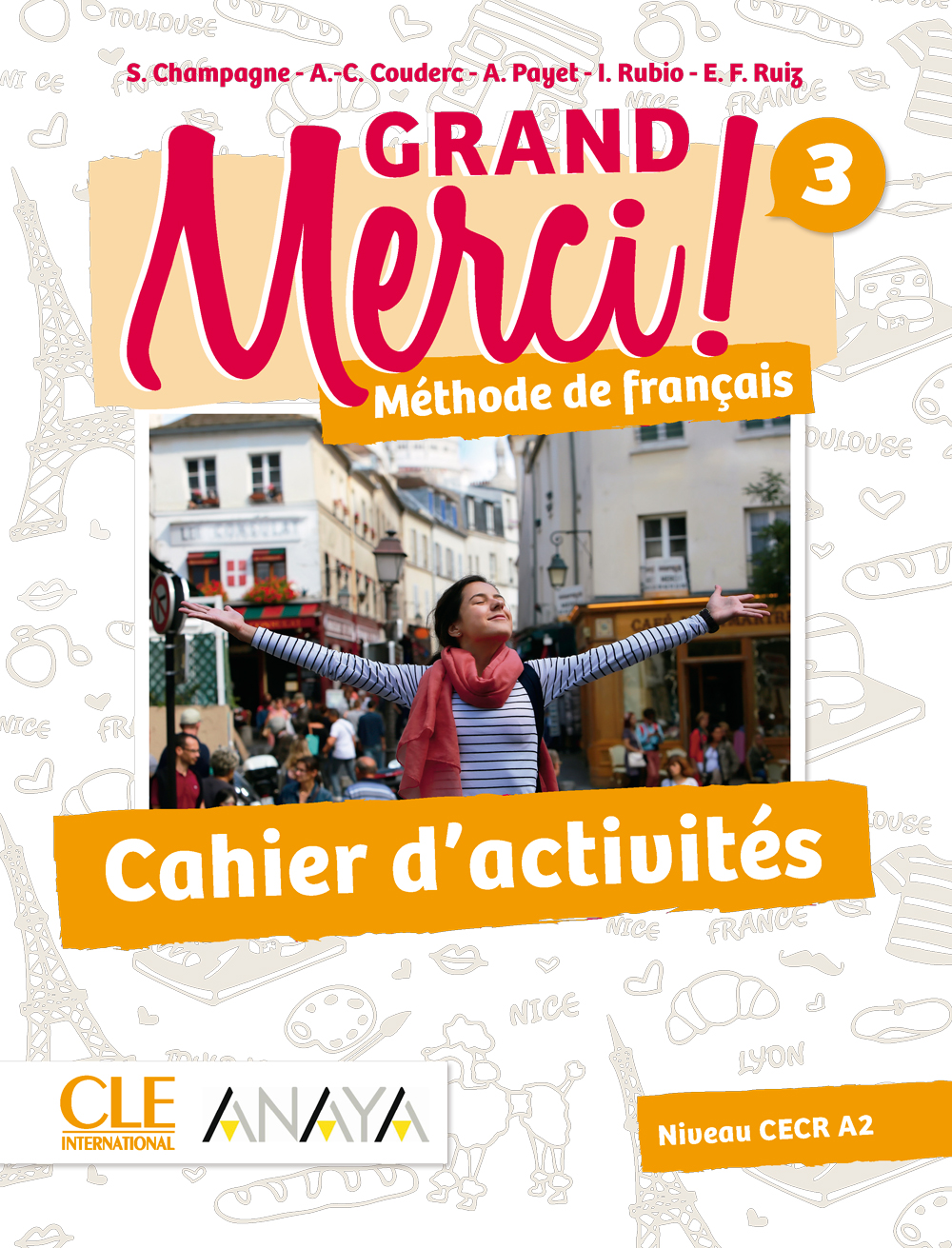 Couverture du livre Grand Merci! 3. Version numérique cahier d'exercices